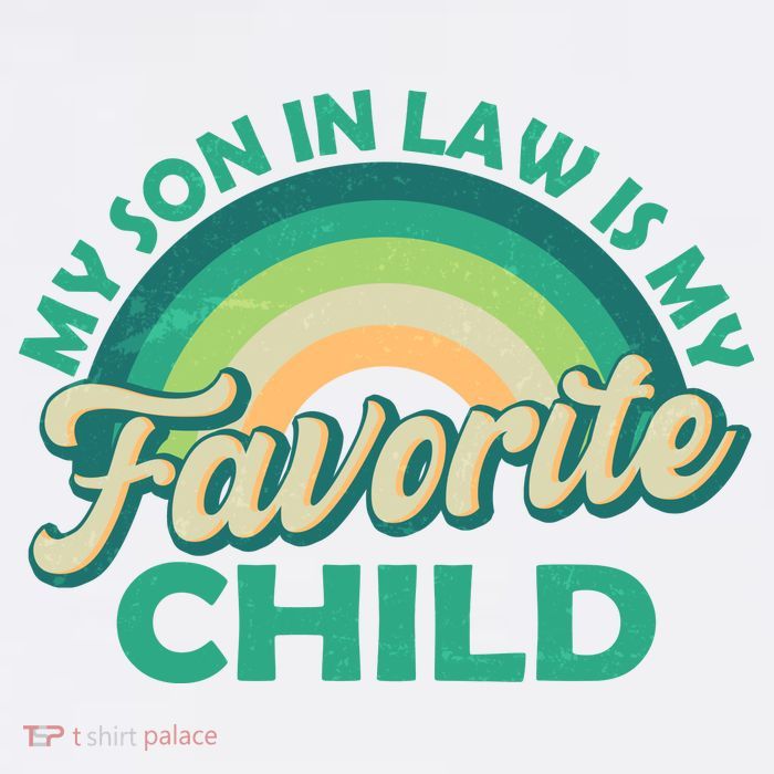 Funny Retro Vintage My Son In Law Is My Favorite Child Trucker Hat