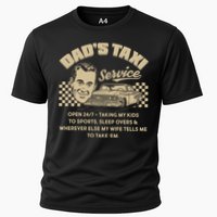 Funny Retro Vintage Dad's Taxi Service Performance Shirt