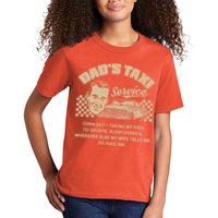 Funny Retro Vintage Dad's Taxi Service Kids T-Shirt