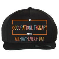 Funny Retro Vintage Occupational Therapys Womenss Wool Snapback Cap