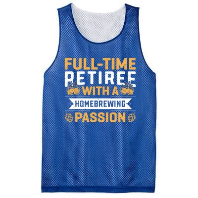 Fullgifttime Retiree With A Homebrewing Passion Meaningful Gift Mesh Reversible Basketball Jersey Tank