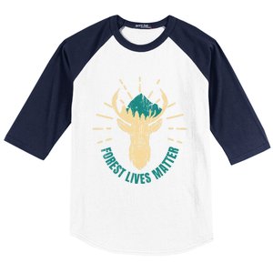 Forest Ranger Wild Life Mother Earth Cool Gift Baseball Sleeve Shirt