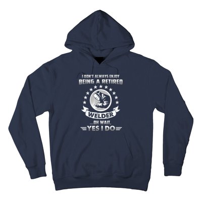 Funny Retired Welder Retirement Gift Hoodie