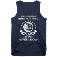 Funny Retired Welder Retirement Gift Tank Top