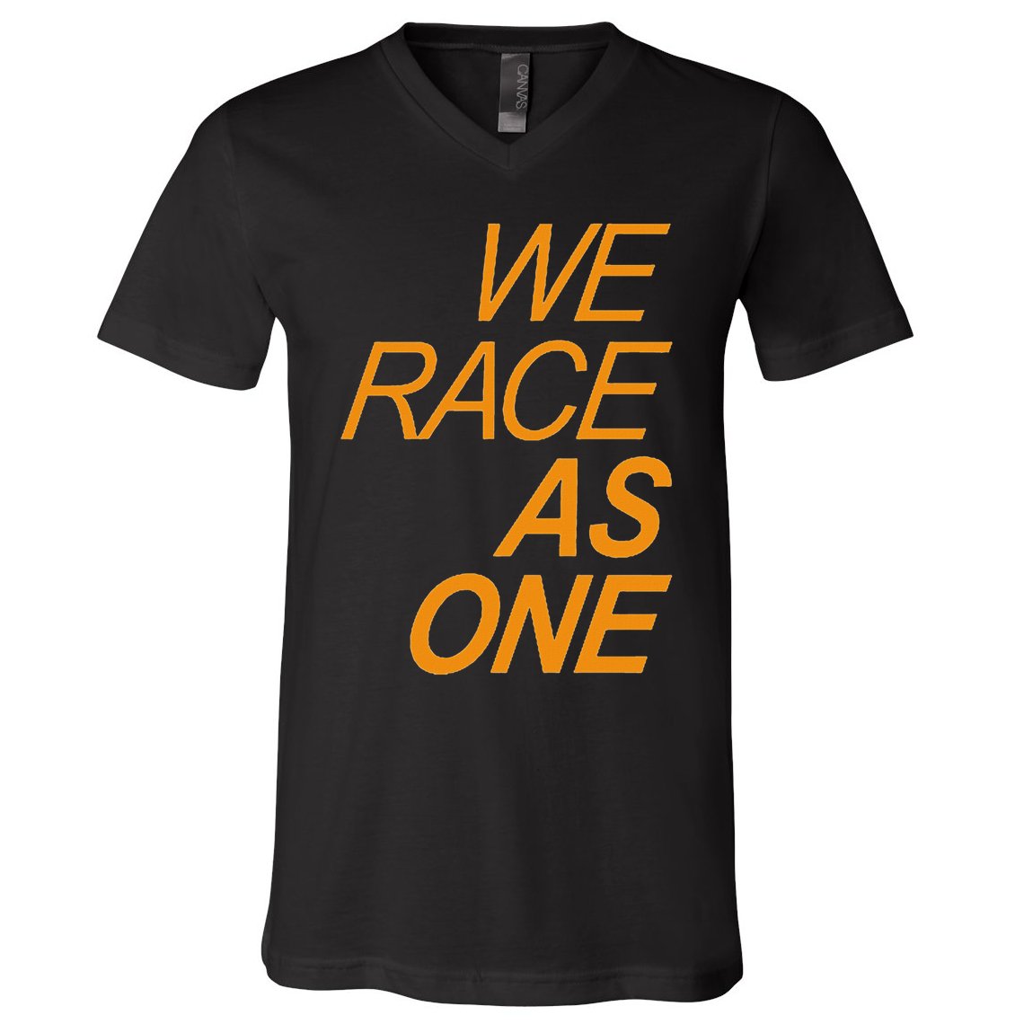 Formula Racing We Race As One Rainbow 2020 Circuits Sport V-Neck T-Shirt
