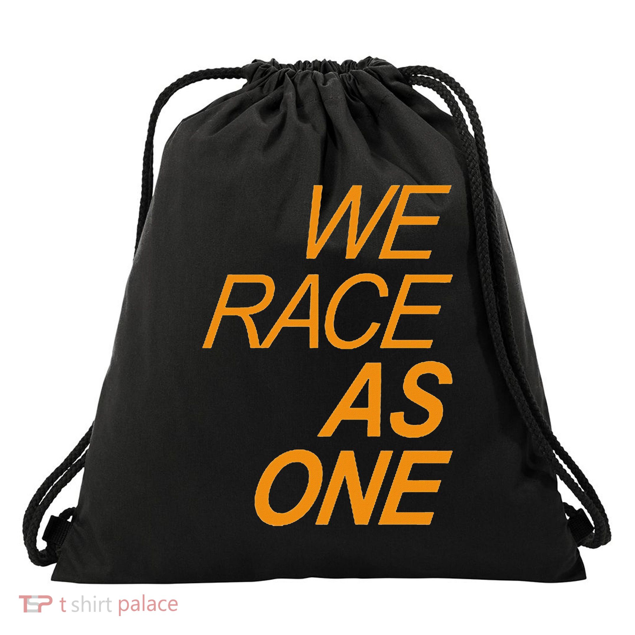 Formula Racing We Race As One Rainbow 2020 Circuits Sport Drawstring Bag