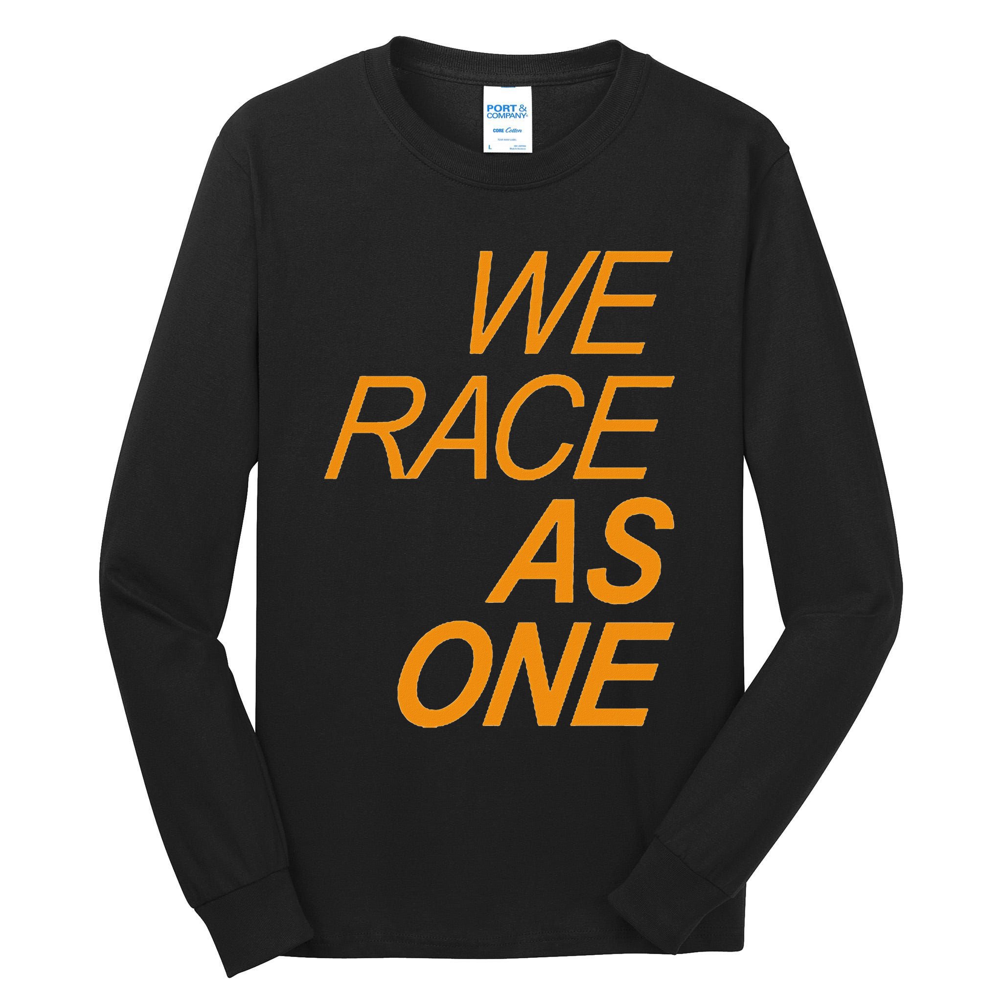 Formula Racing We Race As One Rainbow 2020 Circuits Sport Tall Long Sleeve T-Shirt