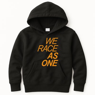 Formula Racing We Race As One Rainbow 2020 Circuits Sport Kids Hoodie