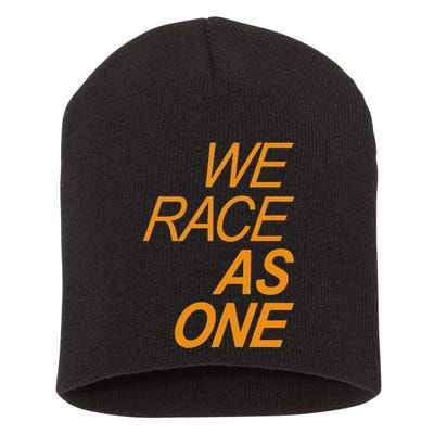 Formula Racing We Race As One Rainbow 2020 Circuits Sport Short Acrylic Beanie