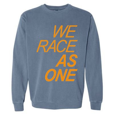Formula Racing We Race As One Rainbow 2020 Circuits Sport Garment-Dyed Sweatshirt