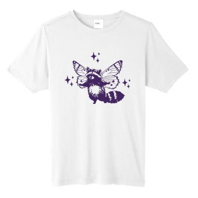 Flying Raccoon With Butterfly Wings Vintage Tall Fusion ChromaSoft Performance T-Shirt