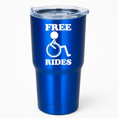 Free Rides Wheelchair Gift Tumbler
