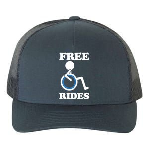 Free Rides Wheelchair Gift Yupoong Adult 5-Panel Trucker Hat