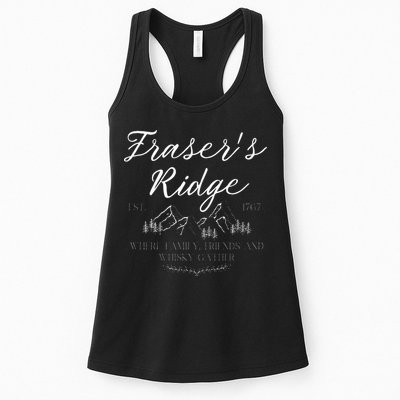 Frasers Ridge Where Friends Family And Whisky Gather Womens Tank Top