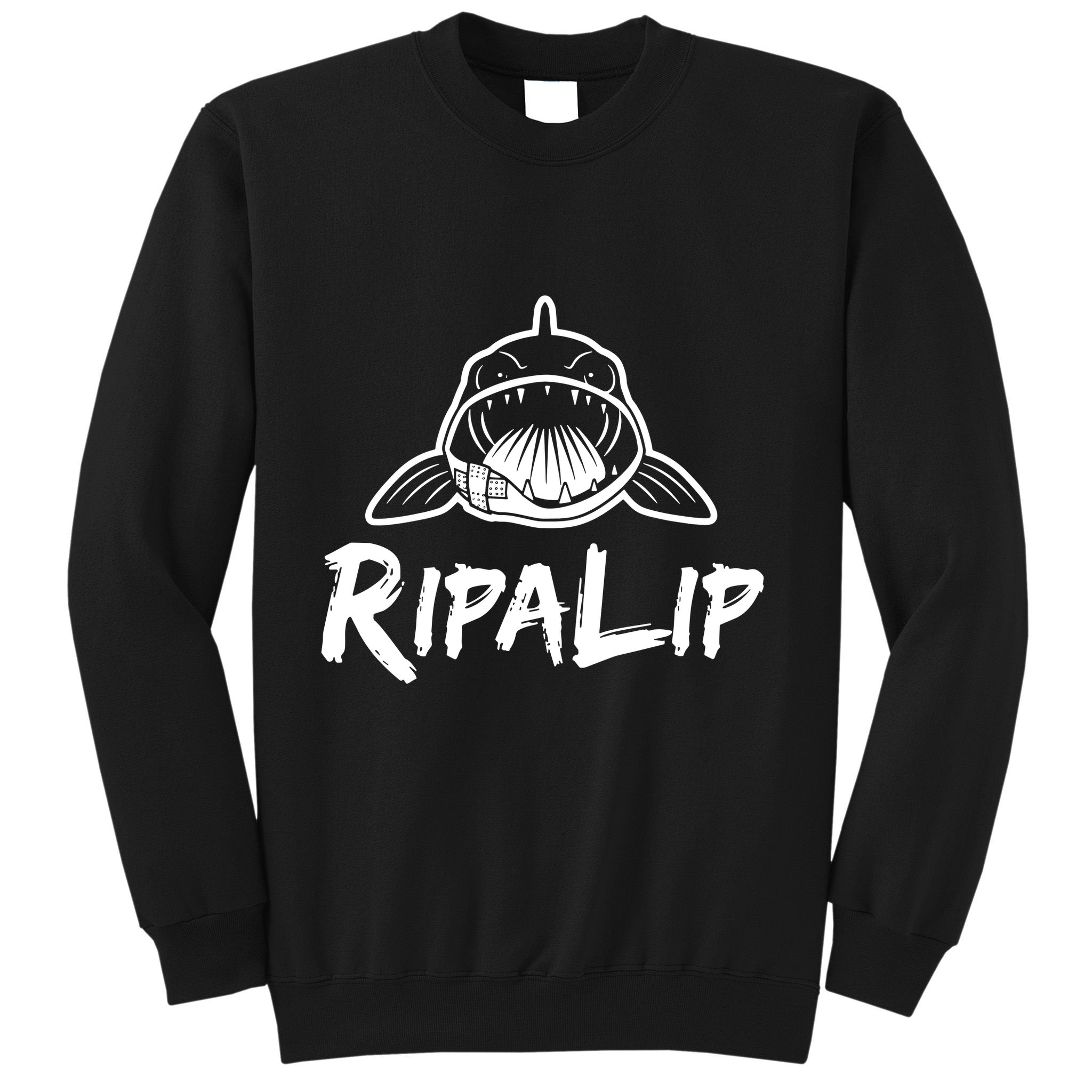 Funny RipaLip Walleye Fishing Sweatshirt