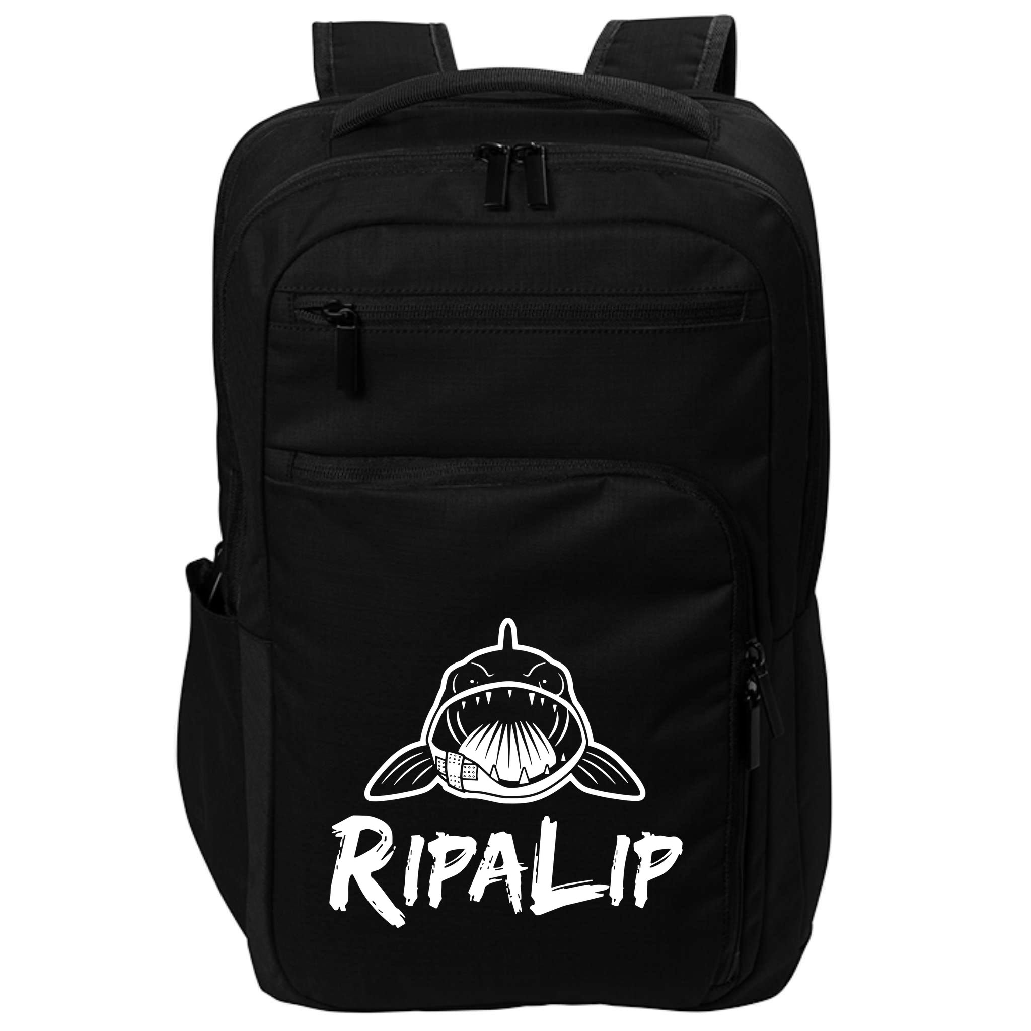 Funny RipaLip Walleye Fishing Impact Tech Backpack