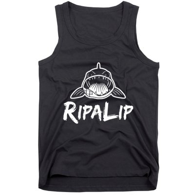 Funny RipaLip Walleye Fishing Tank Top