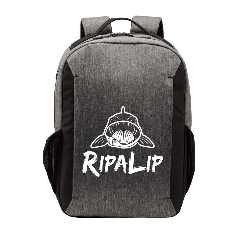 Funny RipaLip Walleye Fishing Vector Backpack