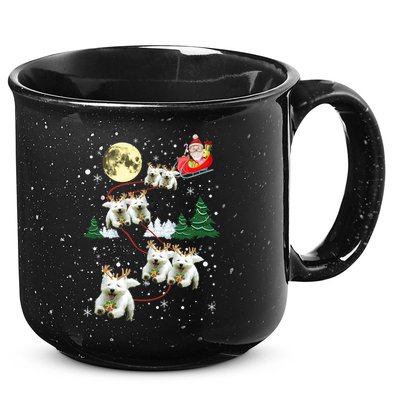 Funny Reindeer Westie Xmas Christmas Dog Lovers Gift 15oz Campfire Ceramic Mug