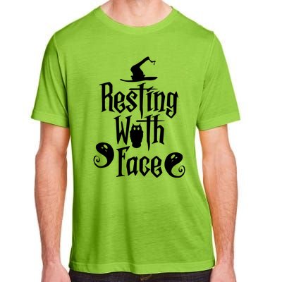 Funny Resting Witch Face Witch Halloween Gift Adult ChromaSoft Performance T-Shirt