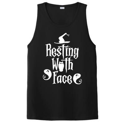 Funny Resting Witch Face Witch Halloween Gift PosiCharge Competitor Tank