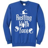 Funny Resting Witch Face Witch Halloween Gift Sweatshirt