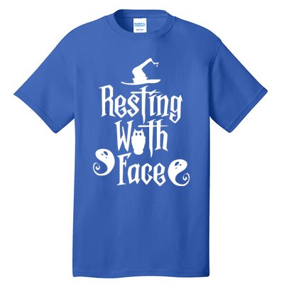 Funny Resting Witch Face Witch Halloween Gift Tall T-Shirt