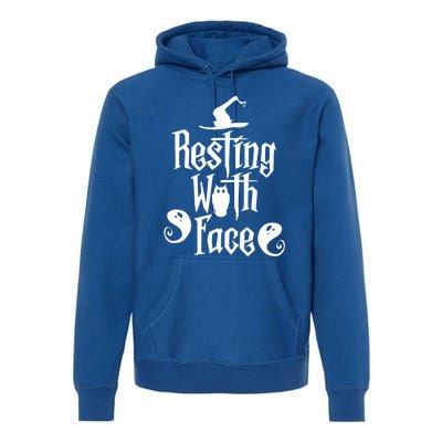 Funny Resting Witch Face Witch Halloween Gift Premium Hoodie