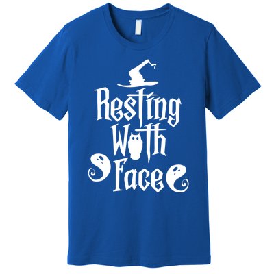 Funny Resting Witch Face Witch Halloween Gift Premium T-Shirt