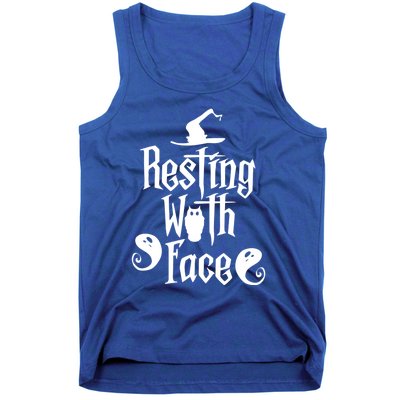 Funny Resting Witch Face Witch Halloween Gift Tank Top