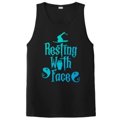 Funny Resting Witch Face Witch Halloween Gift PosiCharge Competitor Tank