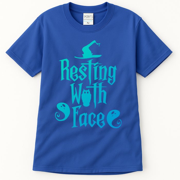 Funny Resting Witch Face Witch Halloween Gift Tall T-Shirt