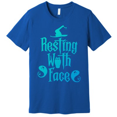 Funny Resting Witch Face Witch Halloween Gift Premium T-Shirt