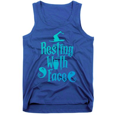 Funny Resting Witch Face Witch Halloween Gift Tank Top