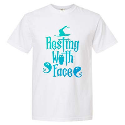 Funny Resting Witch Face Witch Halloween Gift Garment-Dyed Heavyweight T-Shirt