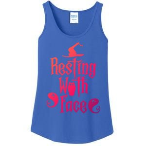 Funny Resting Witch Face Witch Halloween Gift Ladies Essential Tank