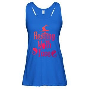 Funny Resting Witch Face Witch Halloween Gift Ladies Essential Flowy Tank