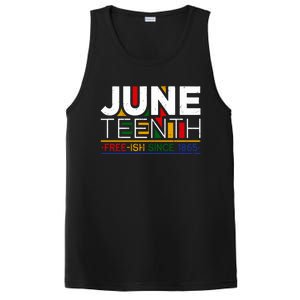 Freegiftish Since 1865 Juneteenth Black History Melanin Freedom Gift PosiCharge Competitor Tank