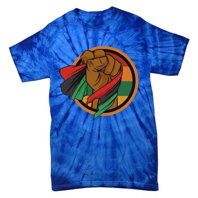 Freeish Since 1865 Juneteenth African American Freedom Cute Gift Tie-Dye T-Shirt