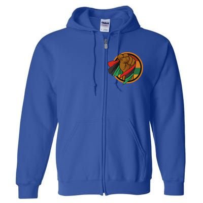 Freeish Since 1865 Juneteenth African American Freedom Cute Gift Full Zip Hoodie