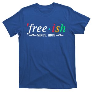 Freegiftish Since 1865 African Black History Juneteenth Melanin Gift T-Shirt