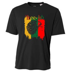 Freeish Since 1865 Juneteenth Black Women Black Pride 1865 Gift African Pride Cooling Performance Crew T-Shirt