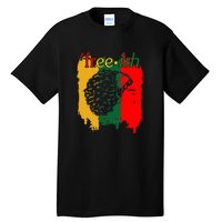 Freeish Since 1865 Juneteenth Black Women Black Pride 1865 Gift African Pride Tall T-Shirt