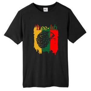 Freeish Since 1865 Juneteenth Black Women Black Pride 1865 Gift African Pride Tall Fusion ChromaSoft Performance T-Shirt