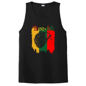 Freeish Since 1865 Juneteenth Black Women Black Pride 1865 Gift African Pride PosiCharge Competitor Tank