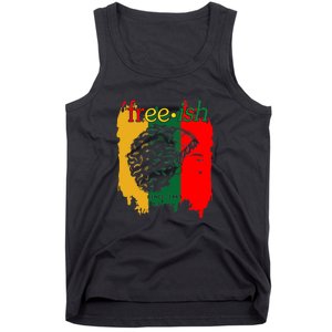 Freeish Since 1865 Juneteenth Black Women Black Pride 1865 Gift African Pride Tank Top