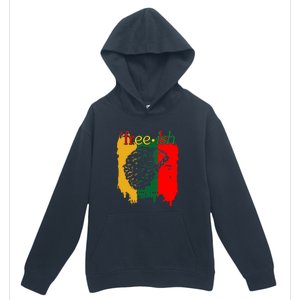 Freeish Since 1865 Juneteenth Black Women Black Pride 1865 Gift African Pride Urban Pullover Hoodie