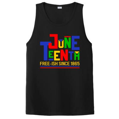 Freegiftish Since 1865 Juneteenth Black History Melanin African Funny Gift PosiCharge Competitor Tank