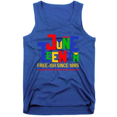 Freegiftish Since 1865 Juneteenth Black History Melanin African Funny Gift Tank Top