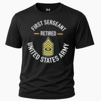 First Sergeant 1sg Retired Army Military Retirement Performance Shirt